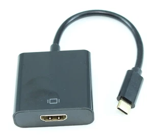 4inch USB 3 Type C Male to HDMI (4Kx2K@30Hz) Female Adapter Cable - Picture 1 of 1