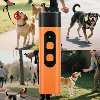 DE Ultraschall Antibell Gerät LED Bellen Stopper Verhaltenstraining für Hunde - Bild 1 von 4