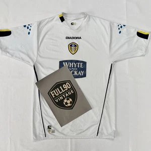 2004-05 Leeds United Diadora Home Shirt โ Size S | LUFC Whyte & Mackay Sponsor - Picture 1 of 8