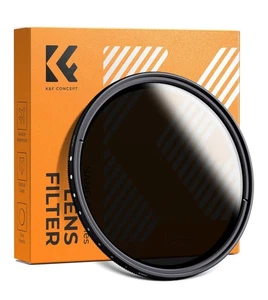 K&F Concept 72mm Variable ND2-ND400 ND Lens Filter for Camera LensB-Series - Picture 1 of 6
