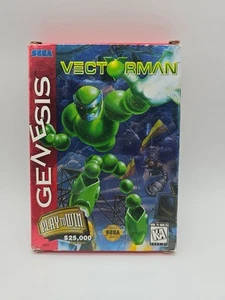 Vectorman (Sega Genesis, 1995) CIB / Complete - Tested - Picture 1 of 11
