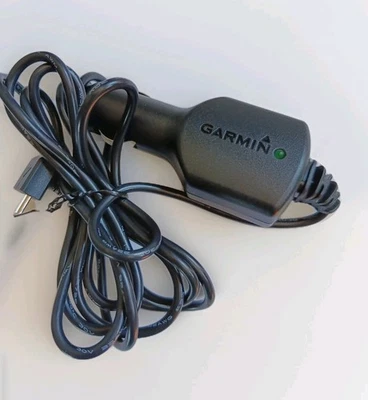 Cable de alimentación para vehículo Garmin, negro, pequeño Foto 1 de 3
