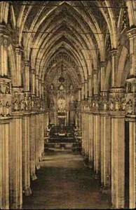 MILANO Milan Mailand Italia Cartolina Postale 1909 Cattedrale Dom Kirche Innen - Picture 1 of 1