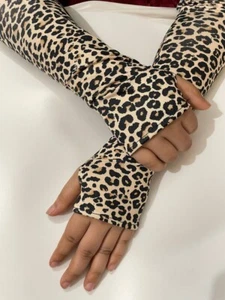 Damen Lang Handstulpen Fingerlos Handschuhen, Einzigartiges Handmade Armstulpen. - Bild 1 von 1