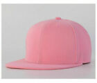 Unisex Snapback Solid Baseball  Men Adjustable Hat Cap Peak Plain Flat Hip-Hop