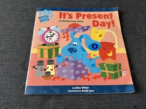 Blue's Clues It's Present Day A Lift The Flap Story Paperback Book - Picture 1 of 5