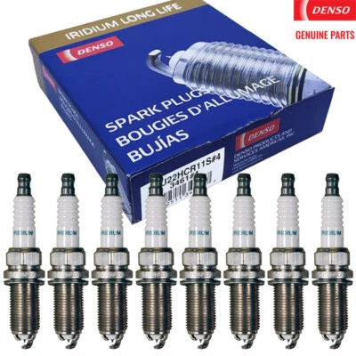 DENSO IRIDIUM LONG LIFE Spark Plugs 8PCS for Lexus GS460/ IS F/ LS460/ LS600h V8 - Image 1 of 3