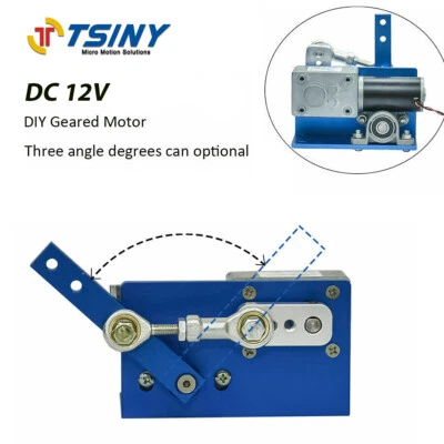 DC 12V Gear Motor Reciprocating Automatic Wobbler Machine with Gear box 8-470RPM - Image 1 of 4
