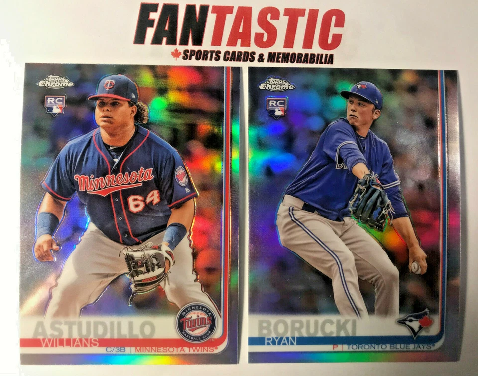 2019 Topps Chrome REFRACTOR Parallel Card YOU PICK inc RC etc Finish Your Set - Image 1 of 1