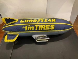 Goodyear Air Blimp Blow Up Inflatable The “IN”flatabl’s Advertising Hanging Blue - Picture 1 of 7