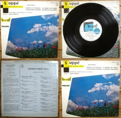 CLASSIQUE - SUPPÉ -Ouvertures:Poète et Paysan-Cavalerie Légère... LP 25cm (10'') - Photo 1/4