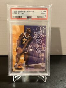 Kobe Bryant - RC 1996 Skybox Premium #203 LA Lakers NBA Basketball PSA 9 Mt