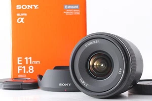 [Unused/Opened] SONY E 11mm F1.8 SEL11F18 for SONY E mount Wide Angle From JAPAN - Picture 1 of 8