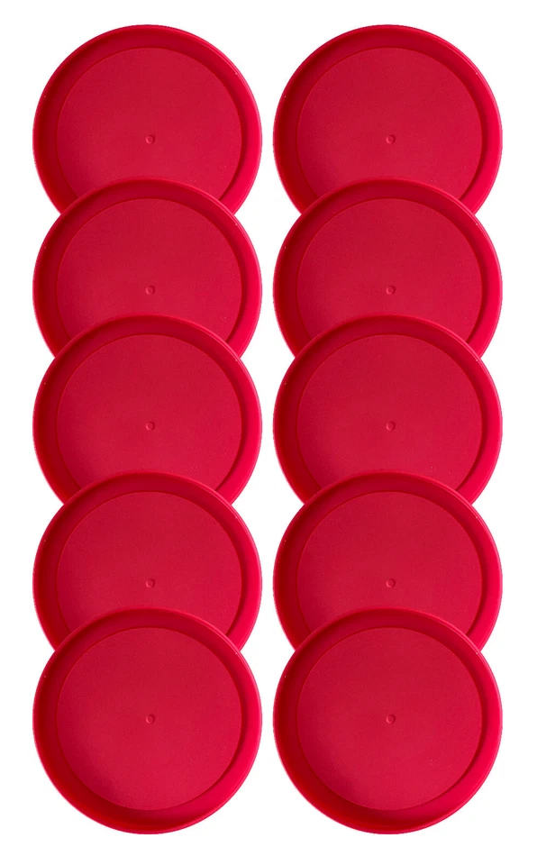 10 Replacement Lids Covers for Pyrex 2-Cup Glass Containers, 5-Inch  7200-PC RED - Image 1 of 1