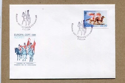 PORTUGAL AZORES EUROPA CEPT 3-11- 1981 Fisrt Day Cover Series. FDC - Image 1 of 2