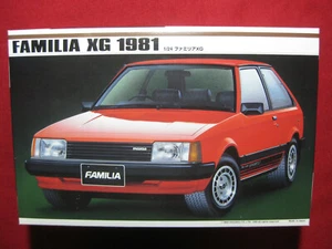 1981 Mazda Familia XG 323 GLC Motorized Imai 1/24 Scale Model Kit Car Japan - Picture 1 of 3