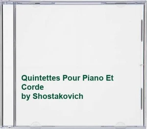 Shostakovich - Quintettes Pour Piano Et Corde - Shostakovich CD G6VG The Cheap - Picture 1 of 2