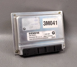 2004 BMW 5 SERIES 530i 3.0 M54 E60 E61 SEDAN ENGINE CONTROL MODULE ECM 7533651 - Picture 1 of 11