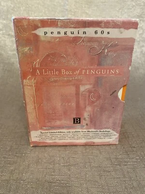 A Little Box of Penguins Limited Edition 10 Volumes Penguin Books 60s Mini - Image 1 of 4