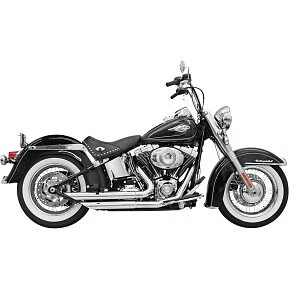 Sistema de escape Bassani Chrome FireSweep FirePower Series para 86-17 Softail Foto 1 de 1