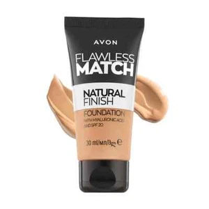 Avon Flawless Match Natural Finish Liquid Foundation SPF20 | 140P LIGHT IVORY - Picture 1 of 12
