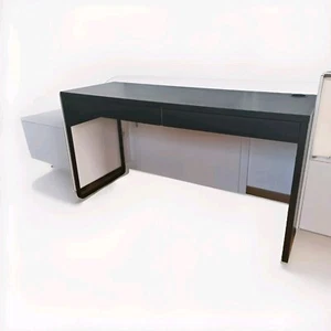MICKE IKEA Bürotisch Schreibtisch Computertisch Büro Tisch Schubladen Schwarz - Bild 1 von 6
