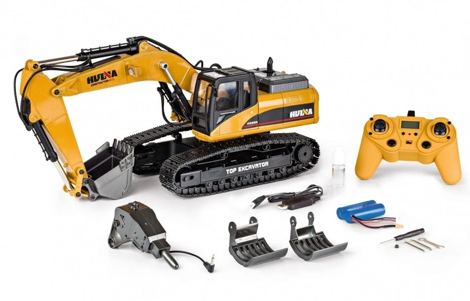 Carson 500907423 1:14 Metall Raupenbagger 23 Kanal Neuware - Image 1 of 1