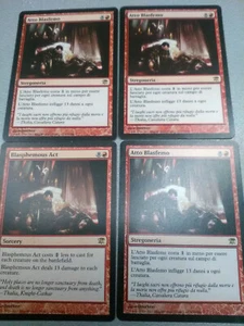 BLASPHEMOUS ACT Atto blasfemo x 4 PLAYSET (3 ITA, 1 ENG) - MTG INNISTRAD - NM/EX - Bild 1 von 1