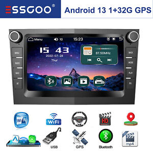 32GB Android 13 Autoradio GPS RDS Carplay Für Opel Corsa C D Meriva Combo Signum