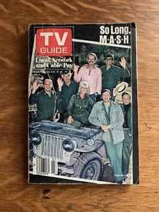 So Long, MASH TV Guide Feb 12-18 1983 Fold Out - Picture 1 of 10