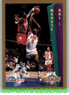 1992-93 Fleer NBA #285 Manute Bol - Image 1 of 2