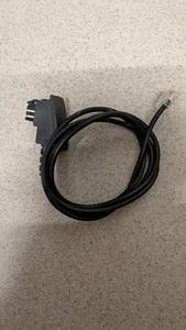 Anschlußkabel TAE-F auf DEC Type 2polig 1m - Bild 1 von 3