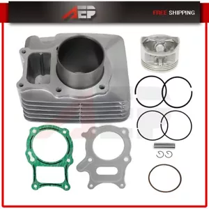 Top End Cylinder Piston Gasket Kit For Honda Recon 250 TRX250 Sportrax 250 - Bild 1 von 8