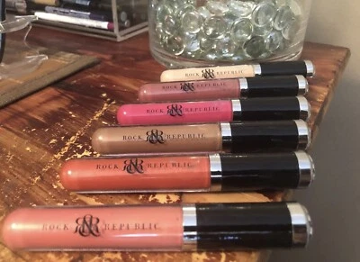 Brillo de labios Rock & Republic Luxe 0,11 OZ Shade Mistress edición limitada nuevo sin caja Foto 1 de 4