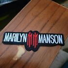 Marilyn Manson embroidered Iron on Patch