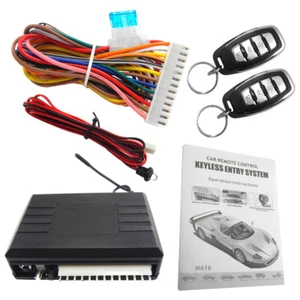 1 Set Fit for 12V Cars Anti-theft Door Lock with Remote Controllers 8152 - Picture 1 of 9
