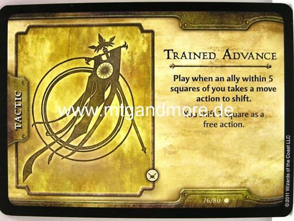 D&D Fortune Cards - 2x Trained Advance  #076 - Bild 1 von 1