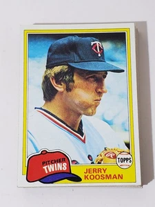 Bulk Lot (25) 1981 Topps #476 Jerry Koosman Minnesota Twins Baseballkarten - Bild 1 von 3