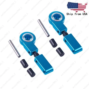 Upgrade Performance Adjustable Front Upper Arm Set for Tamiya TT02 Aluminum 2pcs - Picture 1 of 3