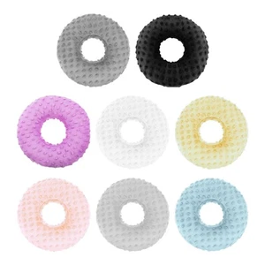 Ear Piercing Pillow Versatile Round Shaped for Side Sleepers Donut Pillow - Picture 1 of 35