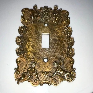 Wunderschöner 1961 Cherub Florenta of California Lichtschalter; einzeln französisches Landhaus - Bild 1 von 3