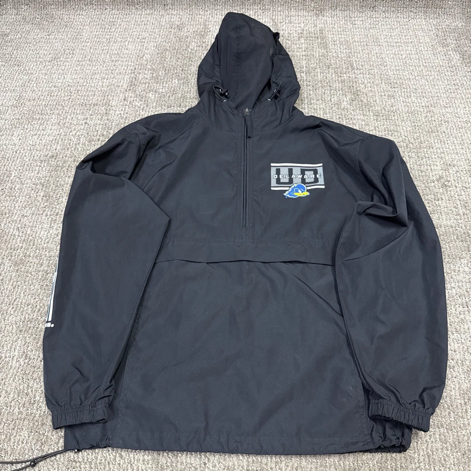 Cortavientos Champion University Of Delaware Negro Manga Larga Niña’s Talla XL Foto 1 de 4