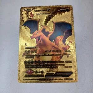 Pokemon Karte Charizard V Evolution Gold Foil 508PS 2021-2022 - Bild 1 von 10