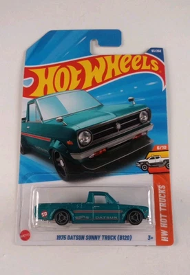 Camión Datsun Sunny (B120) 93/250 HW 2025 Hot Wheels 1975 6/10 nuevo Foto 1 de 2