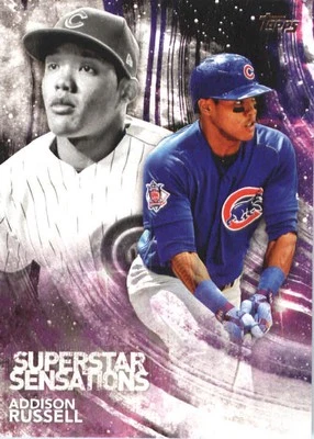2018 Topps Superstar Sensations #SSS4 Addison Russell - BB - Image 1 of 2
