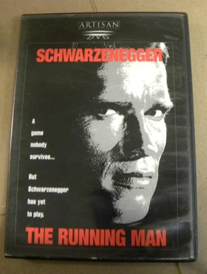 Artisan 1999 Arnold Swarzenegger THE RUNNING MAN  DVD 1987 - Image 1 of 4