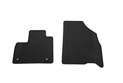2025-2026 Buick Enclave 1st row All-Weather Floor Mats in Ebony Black 84961383 - Image 1 of 2