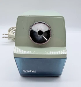 Vintage Brother Opus 660 Electric Pencil Sharpener 1960s GREEN, TESTED & WORKS - Picture 1 of 6