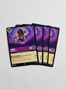 Jafar Keeper of Secrets 38/204 Playset 4 cards - Fabled Lorcana - Picture 1 of 1