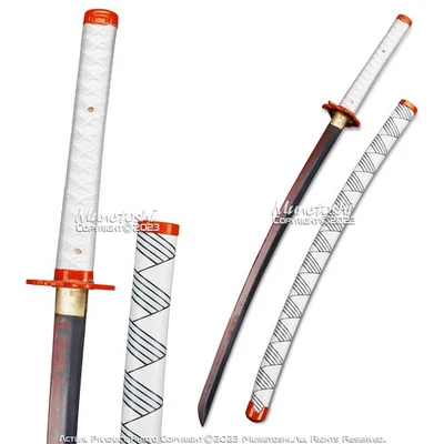 Espada Samurai Anime Demonio 1045 Acero Funcional Sol Bestia Trueno Viento Agua Foto 1 de 4